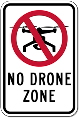 No Drone Zone icon